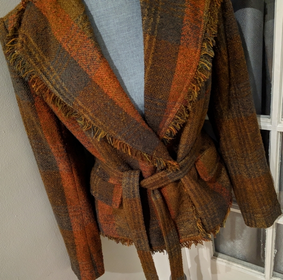 Cartonnier Anthropologie Sophie Tweed Blazer - Picture 3 of 13